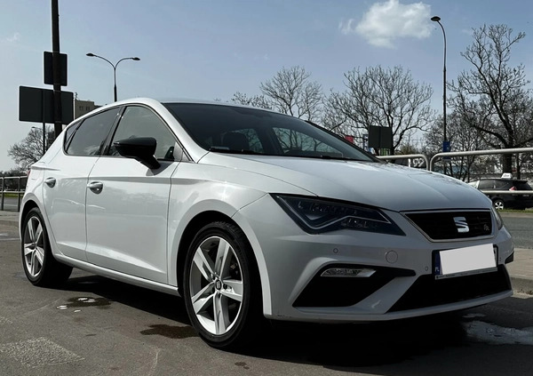 Seat Leon cena 65000 przebieg: 49777, rok produkcji 2018 z Warszawa małe 379